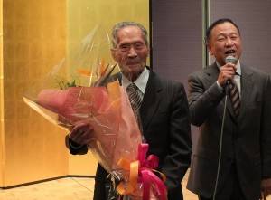 今年で１００歳を迎える日本華商総会の林錦漫理事長