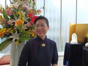 慈濟基金會日本分會執行長許麗香表示希望可以向日本社會多宣揚孝道