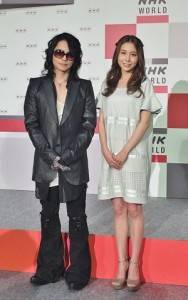 ＨＹＤＥ（左）為世界台的音樂節目「Ｊ－ＭＥＬＯ」打造新主題曲