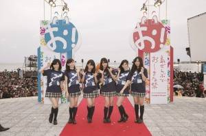 ＮＭＢ４８成員出席開幕典禮（照片提供：沖繩國際電影節）