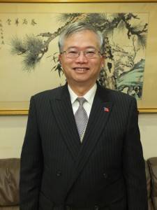 台北駐大阪経済文化弁事処の蔡明耀処長