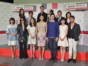 ＮＨＫ召開記者會介紹在世界台播出的人氣節目和今年度將開設的新節目主持人
