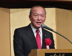 苗栗縣縣長徐耀昌出席大會邀請大家到苗栗欣賞桐花季