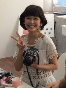 台湾人若手写真家兼モデルのRuiこと陳思瑾 (チェン・スージン)さん。
