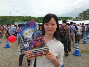 オリジナルクリアファイルがあった来場者