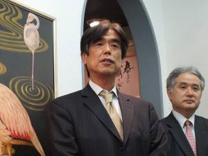 泰明画廊の壇上正憲社長