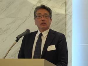 台湾青果輸出同業公会の周啓中代表