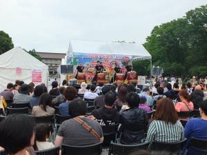 ステージでは日台双方の演目が行われた