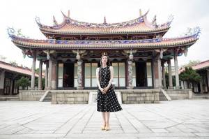 天海祐希訪台期間亦造訪孔廟