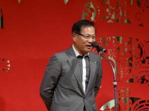 中華航空大阪支店長孫鴻文