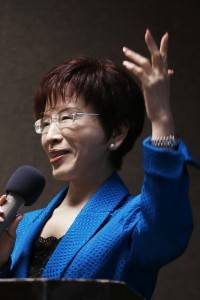 国民党の洪秀柱副院長（提供：中央社）