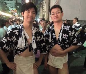 台湾在日福岡留学生会のメンバー
