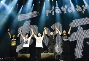 五月天感謝歌迷支持,結束武道館演出後,將閉關創作(©橋本塁(SOUND SHOOTER))