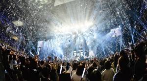 五月天連續兩天登上武道館演出,有來自日本、台灣和中國等地的歌迷朝聖,見證夢想實現(©橋本塁(SOUND SHOOTER))
