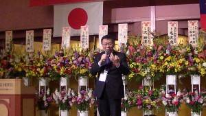 台北市長柯文哲說通常致詞只有三個字：開動了
