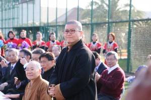 巴西佛光山覺軒法師帶領巴西如來之子到日本進行足球交流賽
