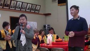 千葉台商會會長濱田裕子表演嘉慶君遊台灣