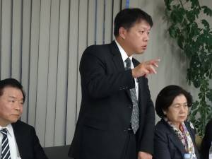 第4屆選務委員會主任委員吳啟源說明選前流程