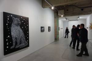 ライアン・スーさんの個展は1月30日まで