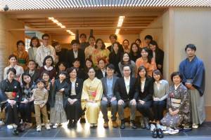 ⑥日本文化の伝授、有り難うございました。