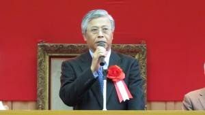 陳調和副代表用信心 恆心送給畢業生