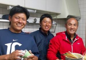 チームメイトとの暮らし