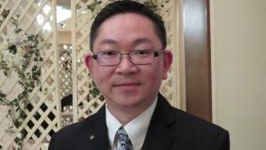 菁華扶輪社會長謝振維希望加強國際交流活動