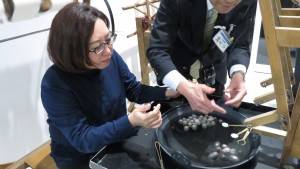 古代純手工紡紗體驗
