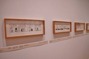 館內陳列超過１５０件原稿畫作和古董周邊商品（©Peanuts）