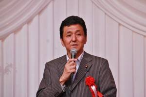 眾議員岸信夫關注總統就職典禮上蔡英文的致詞內容