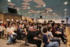 台灣新創競技場（ＴＳＳ）舉辦台日新創交流會，全程以英文介紹台日新創產業現況