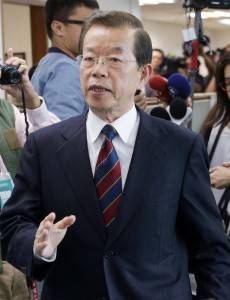 次期駐日代表に就任を認めた謝長廷氏（提供：中央社）