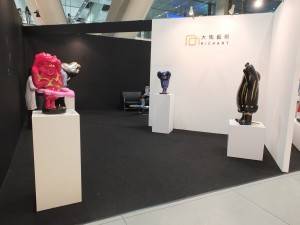 会場内で最大の広さで展開したRich Art