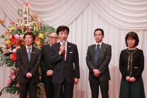 日本華商總會副理事長朱恭亮特別到場宣傳７月３０日和３１日兩日在代代木公園舉辦的台灣Ｆｅｓｔａ