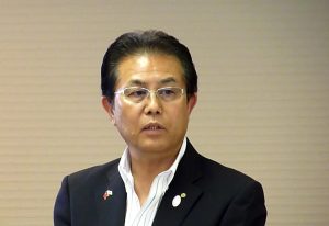 日台交流サミットin和歌山の遠藤富士雄実行委員長