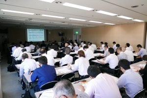 招商說明會現場聚集許多台日企業代表出席交流