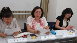 中：錢會長討論提案