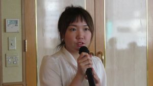 陳瑩以台灣觀光標示為題發表演說