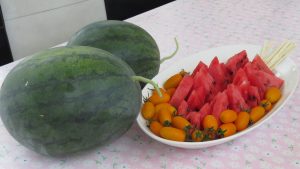 現採西瓜 小番茄