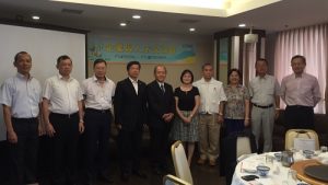 訪團和關西當地企業與僑會等單位進行交流