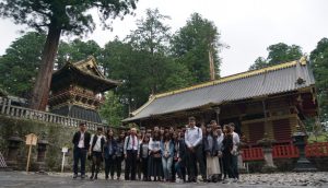 逢甲大學師生造訪日光東照宮