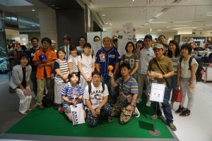 日本人、台湾人のファンが集まった