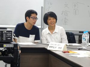 陳柔縉氏(右)