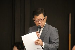 僑領時鎮棣提議以京濱地區僑務座談會發出決議文，向日方表達教科書誤將台灣劃為中國領土一事表示台灣主張