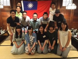 京都華僑総会青年部のメンバー