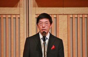 埼玉縣台灣總會會長周東寬致詞表示促進文化交流是展現友好的最好方式