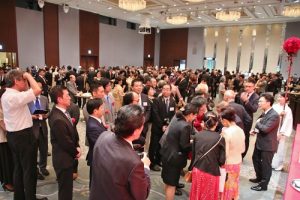 駐日代表舉辦國慶酒會，近２０００位賓客到場參加