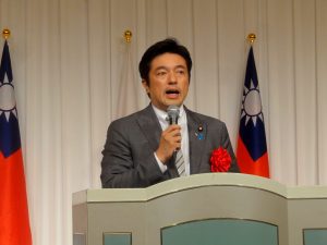 中山泰秀・衆議院議員も登壇