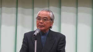 駒根觀光協會會長小原恒敏 極力促成中央ALPS地質公園認定