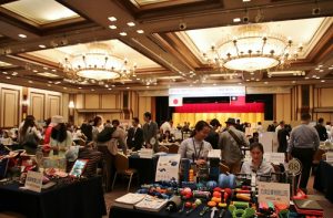 台灣優質產品及專利產品拓銷團於9月30日在東京舉辦商談會,共77家台灣業者參加